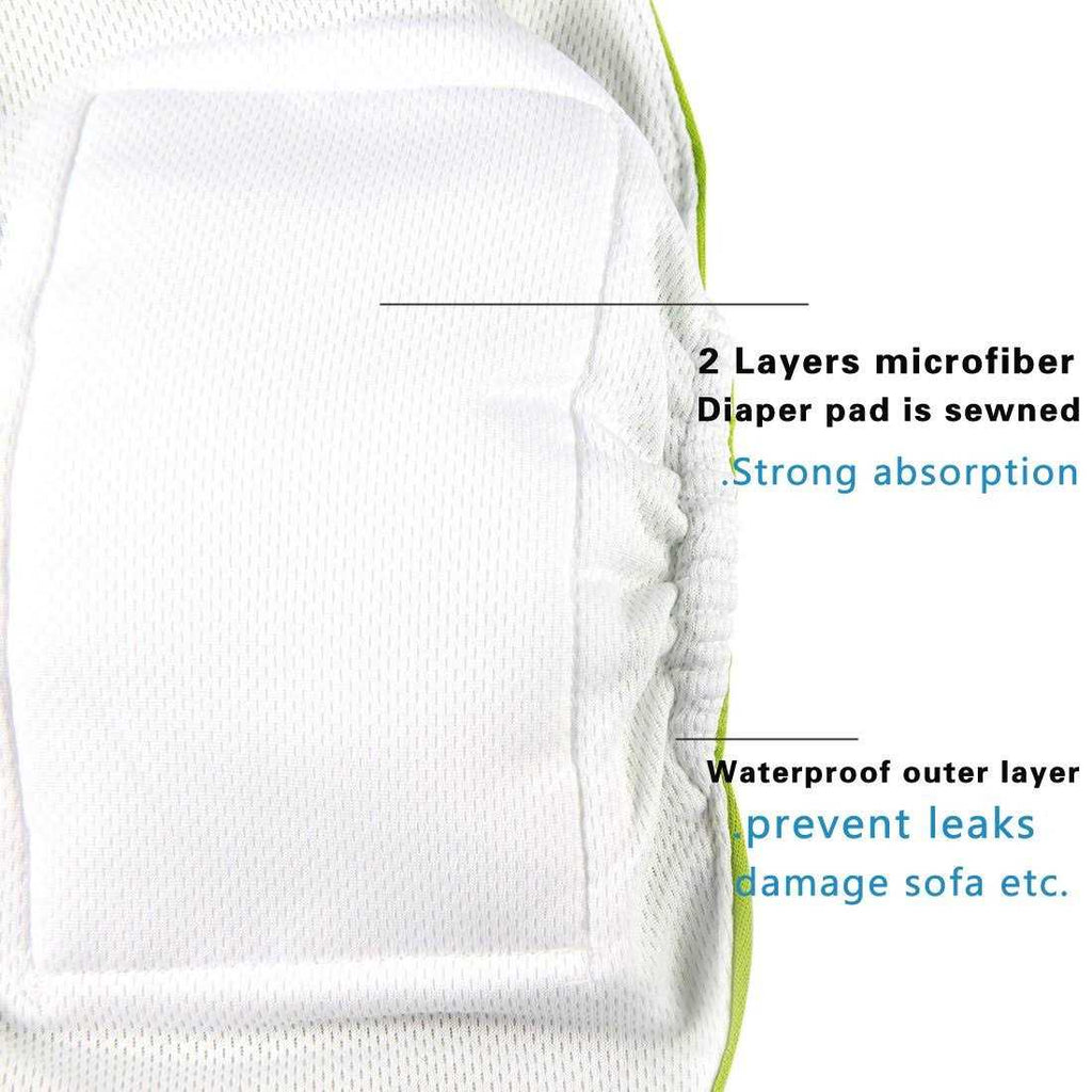5 Pack Washable Dog Diapers Male A101