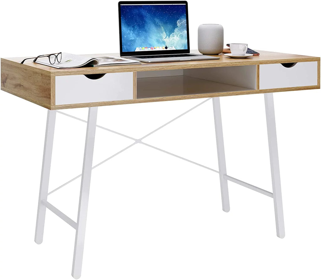 Mid Century Desk with Drawers 47 inches X252924
