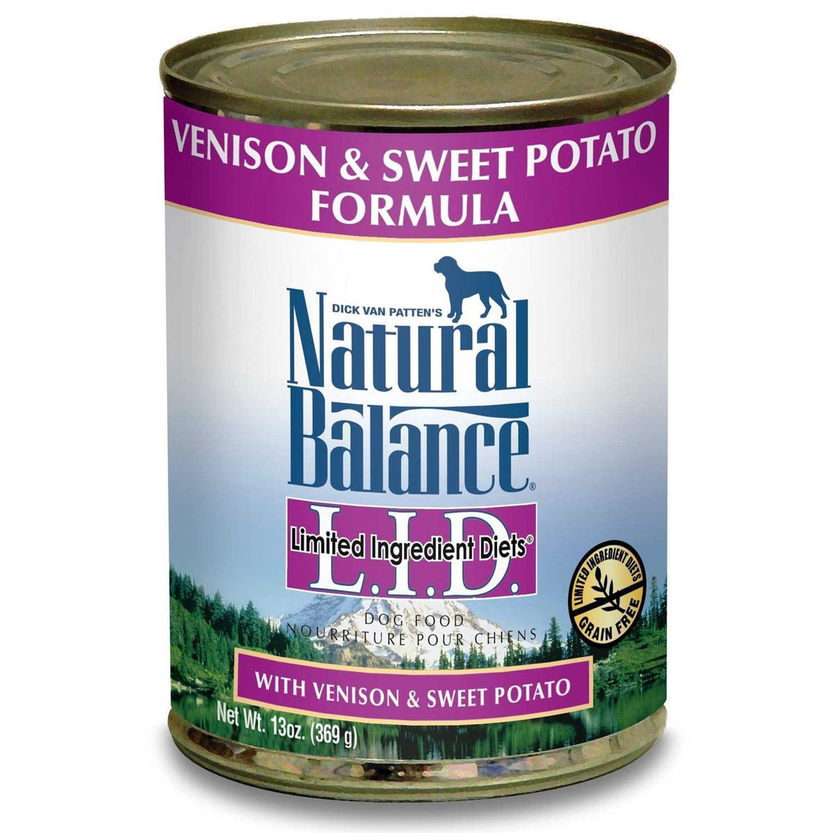 Sweet Potato & Venison Wet Canned Dog Food L331815