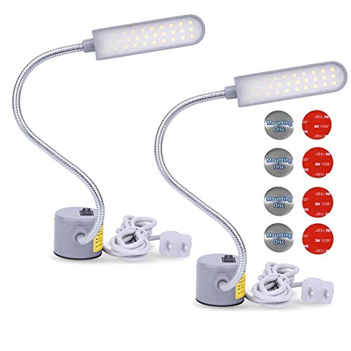 LED Sewing Machine Light 6 Watt Flexible Gooseneck Arm 2 Pack L71901