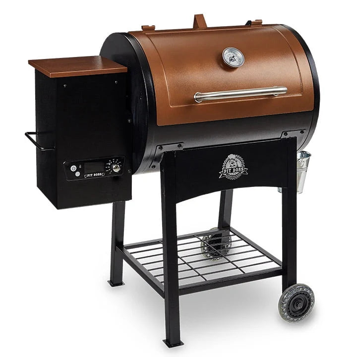 Wood Fired Pellet Grill with Flamebroiler U624