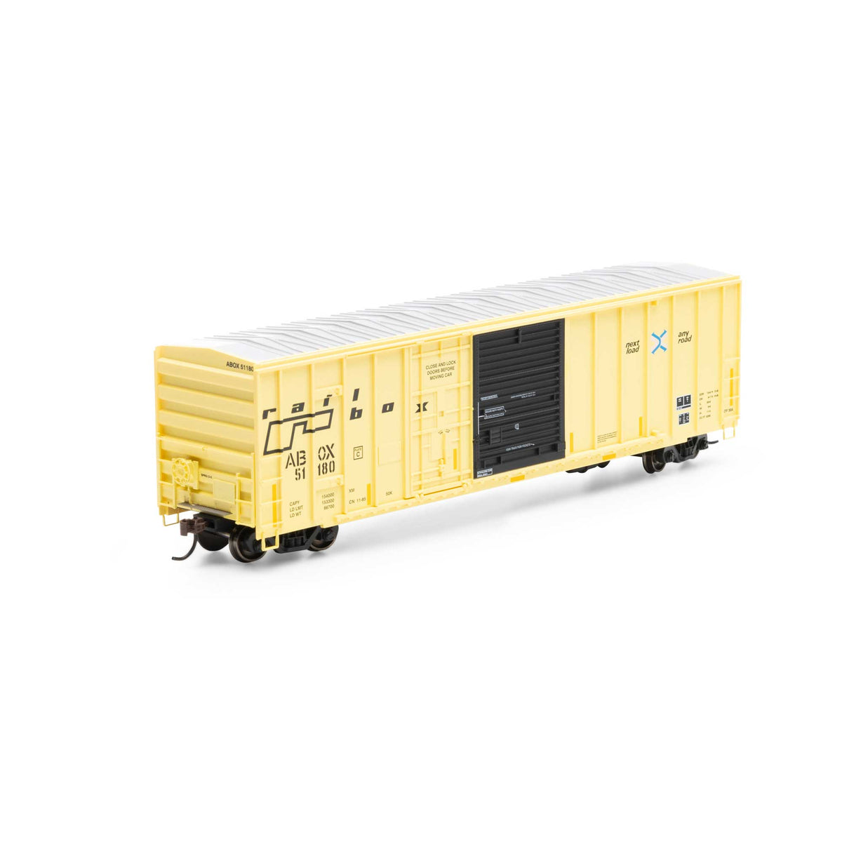 50' FMC Combo Door Box HO Rolling Stock L124