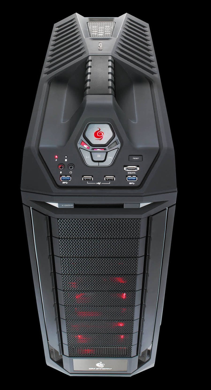 Black Full-Tower Computer Case O240