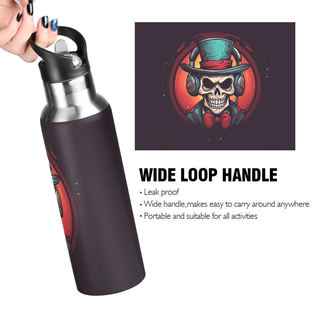 Insulated Stainless Steel Water Bottle with Straw Lid, 20 oz K447