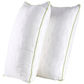 King Size Set of 2 Adjustable Bed Pillows with Zipper S46679