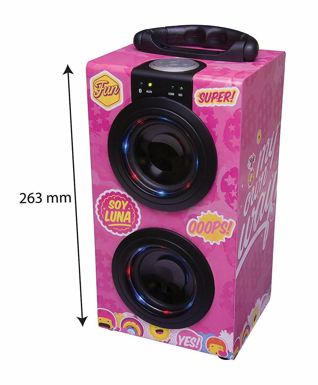 Mini Tower Laptop Speakers with Bluetooth USB Ports SD MP3 S8679