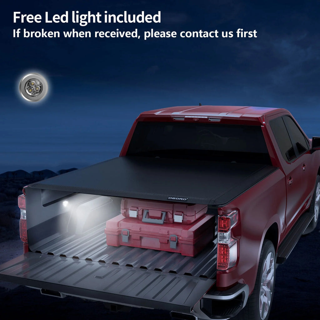 5.5ft Soft 4 Fold Truck Bed Tonneau Cover O998