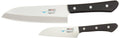 Santoku Knife Set of 2 Silver E253158