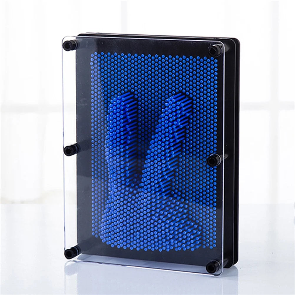 3D Pin Art Sculpture Hand Model Board Desktop Toy N83901