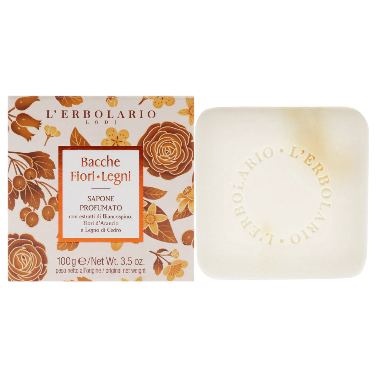 3.5 oz Wood Perfumed Soap Z200243