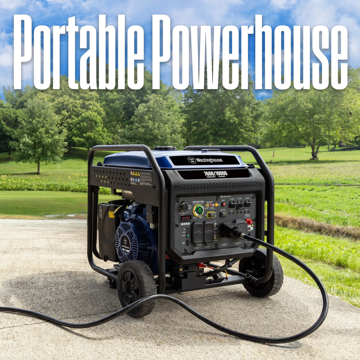 10,000 Peak Watt Portable Inverter Generator N4971