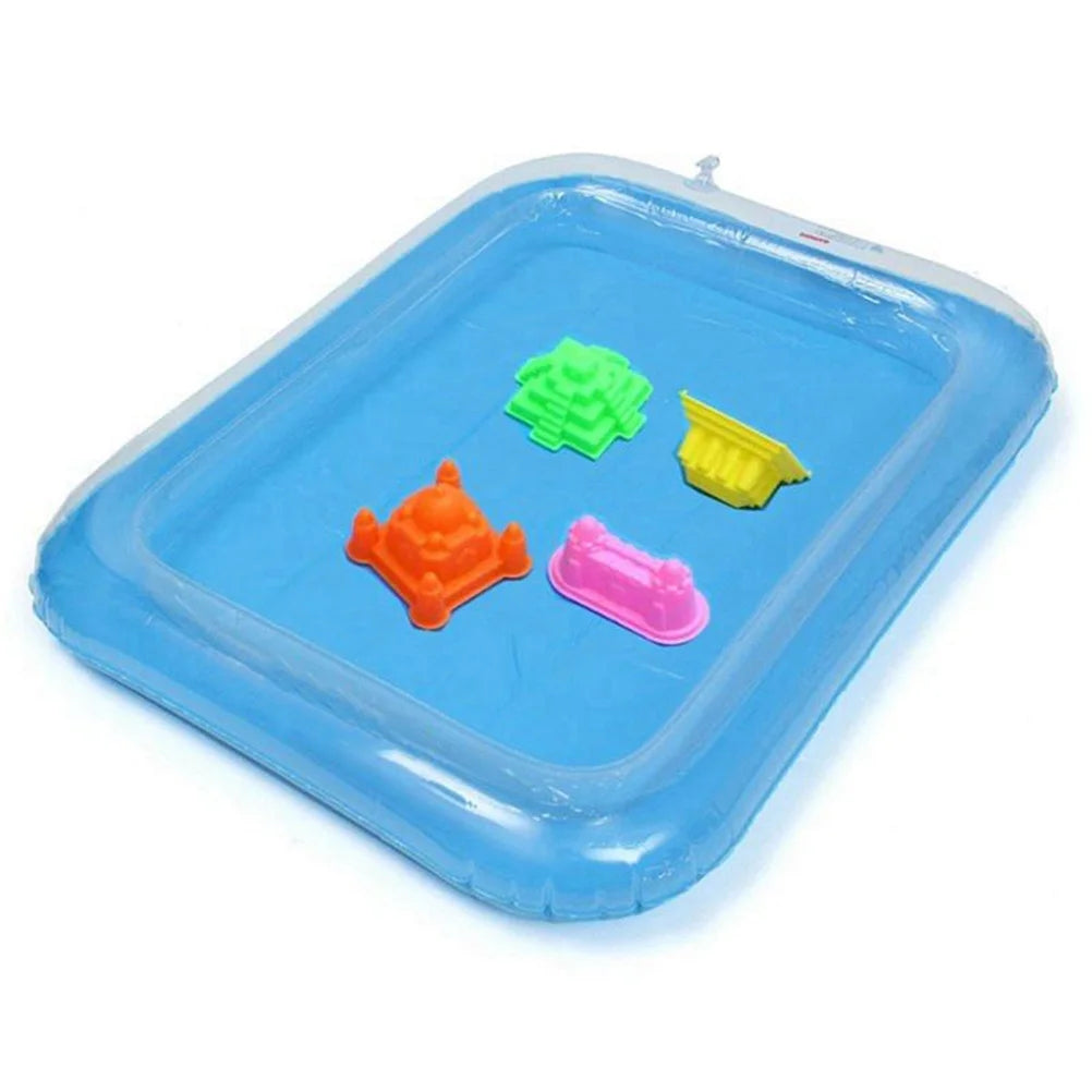Blue Inflatable Kids Beach Sandbox L37974