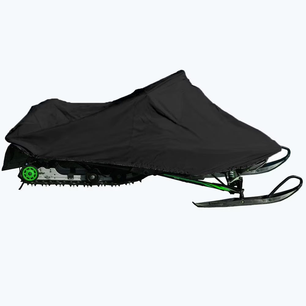 200 Denier All Black Snowmobile Cover D2615