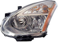 Nissan Rogue Headlight Assembly 2008 Driver Side Halogen D369