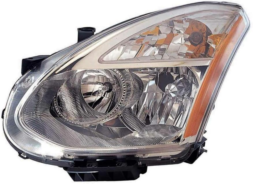 Nissan Rogue Headlight Assembly 2008 Driver Side Halogen D369