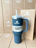 40oz Stainless Steel Tumbler Navy Blue E7433