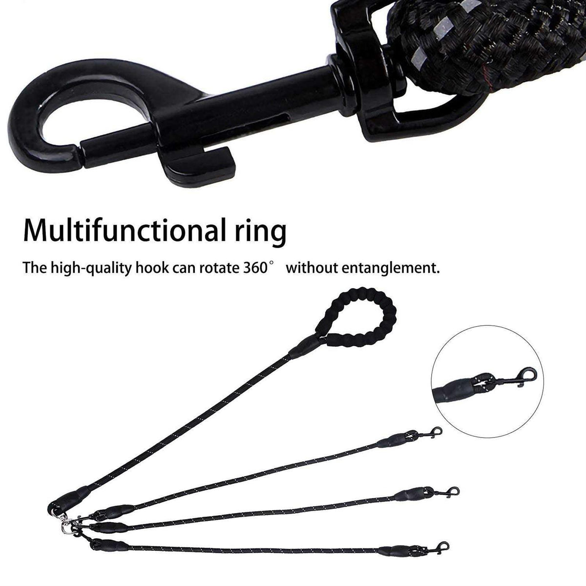 No Tangle Nylon Dog Leash S262388