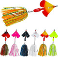 6pcs Metal Spinnerbait Fishing Lures S249