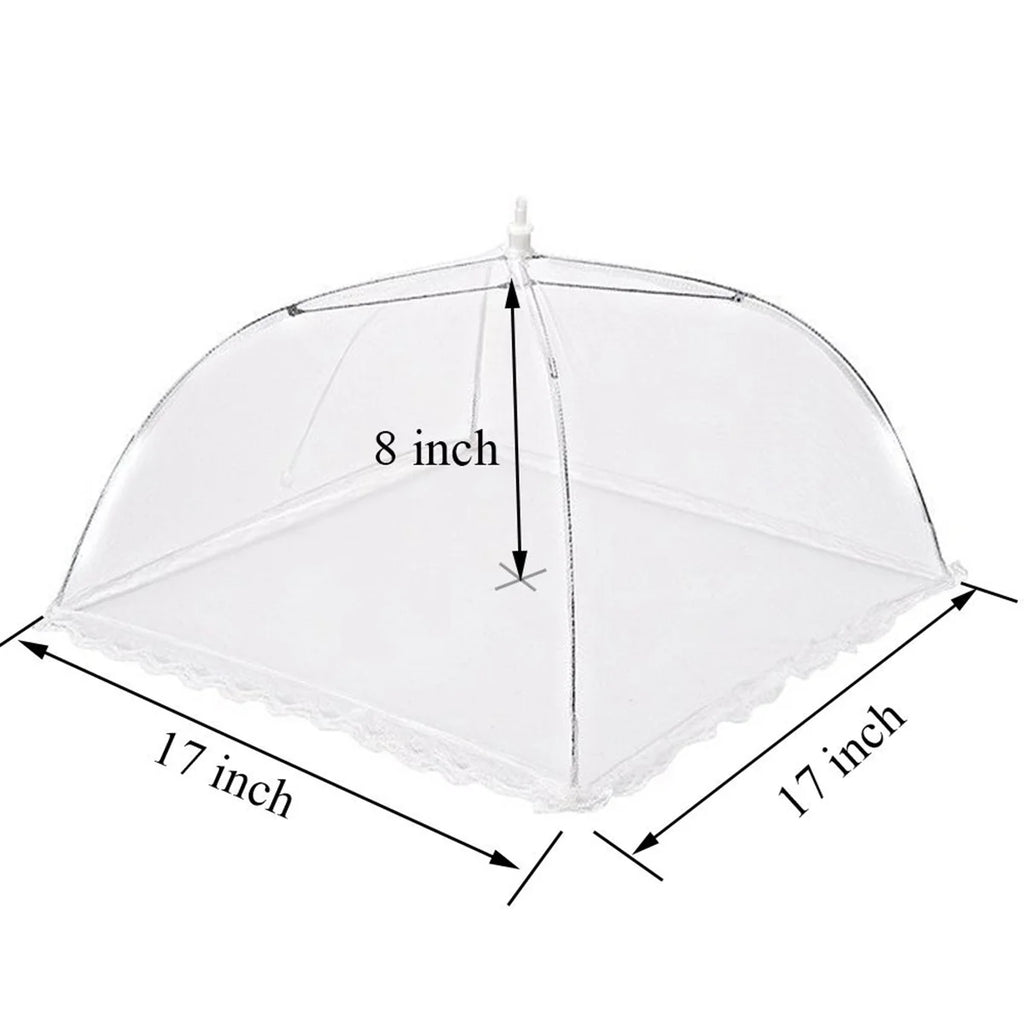 12 Pack 17x17 Pop-Up Mesh Food Covers F154408