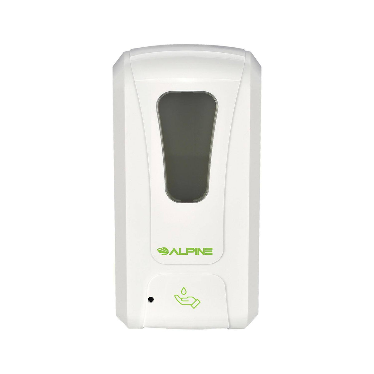 White Automatic Gel Hand Sanitizer and Soap Dispenser with Floor Stand Z104