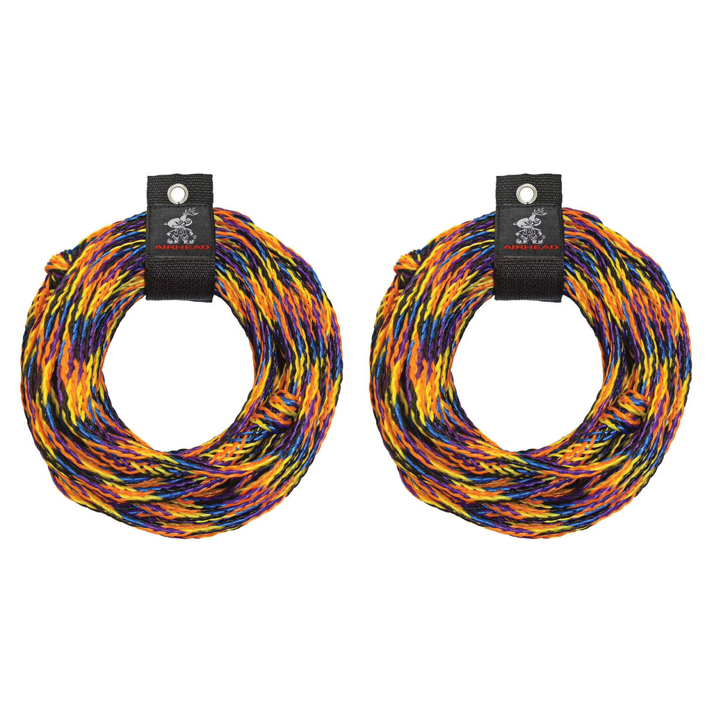 60 Ft. 2375 Pound Strength 2 Rider Tow Rope (2 Pack) G78504