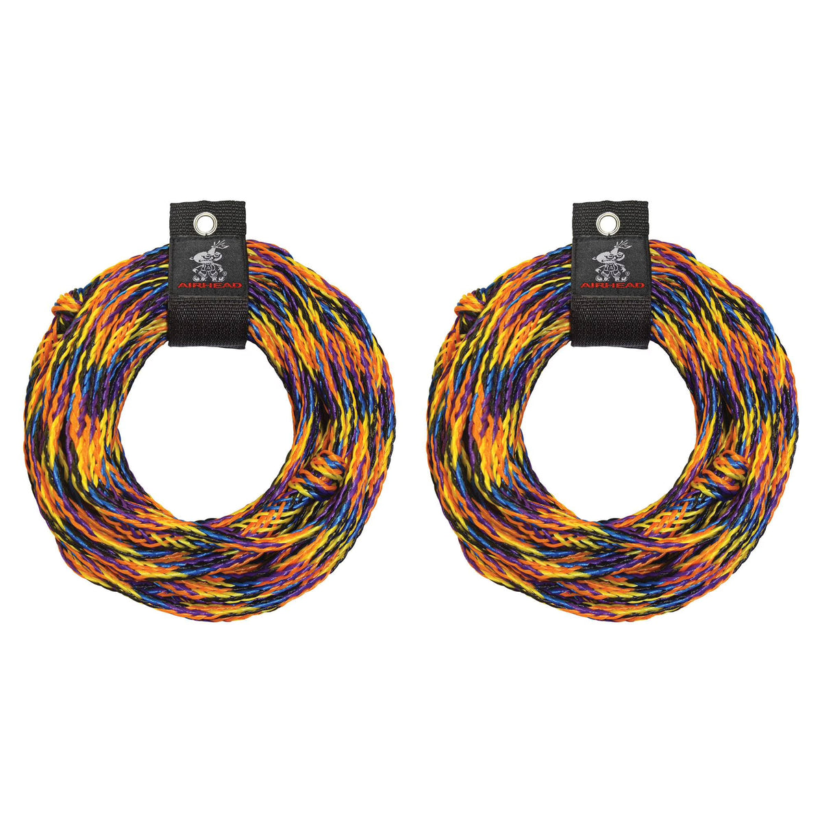60 Ft. 2375 Pound Strength 2 Rider Tow Rope (2 Pack) G78504
