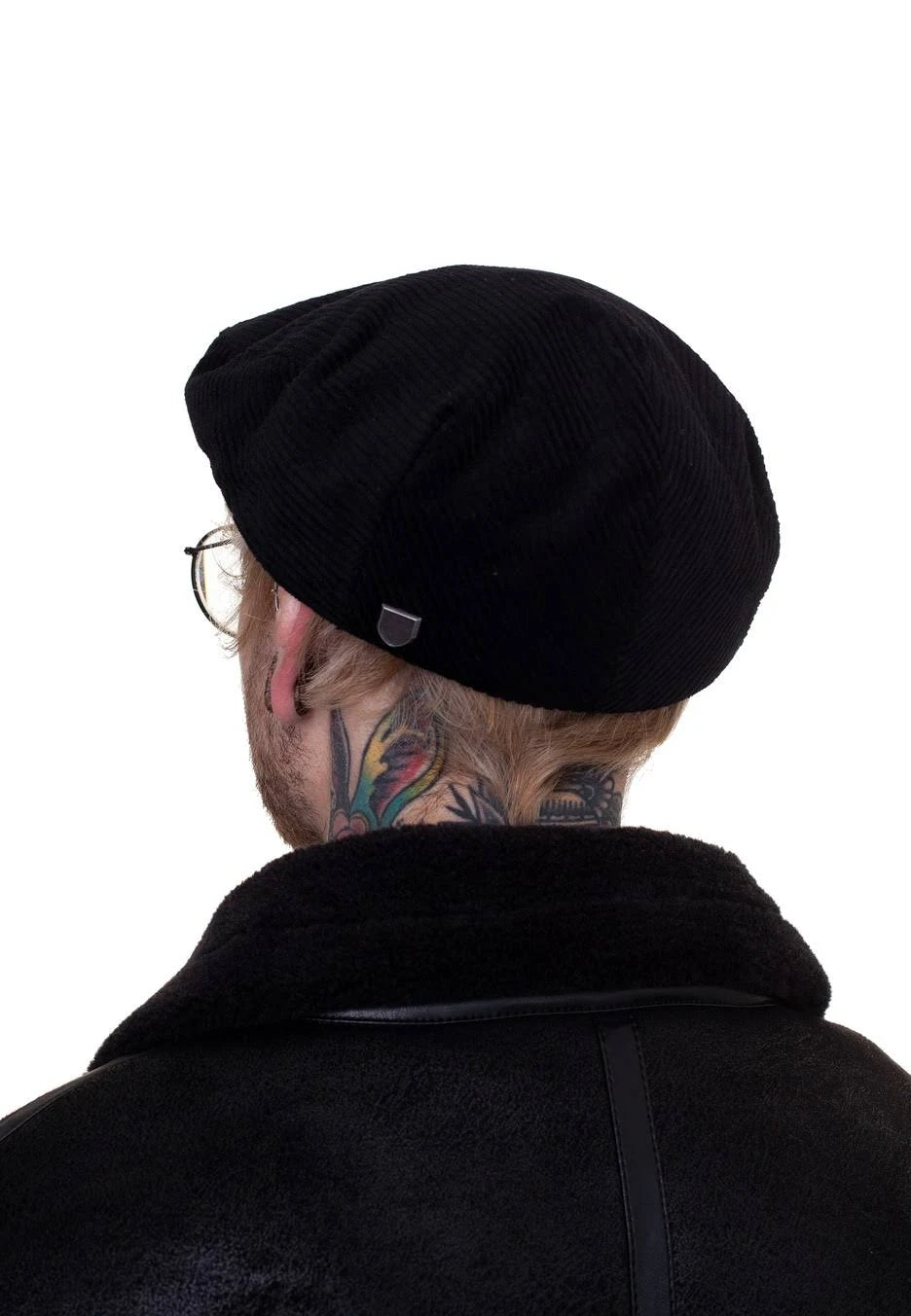 Black Cord Snap Cap C2607