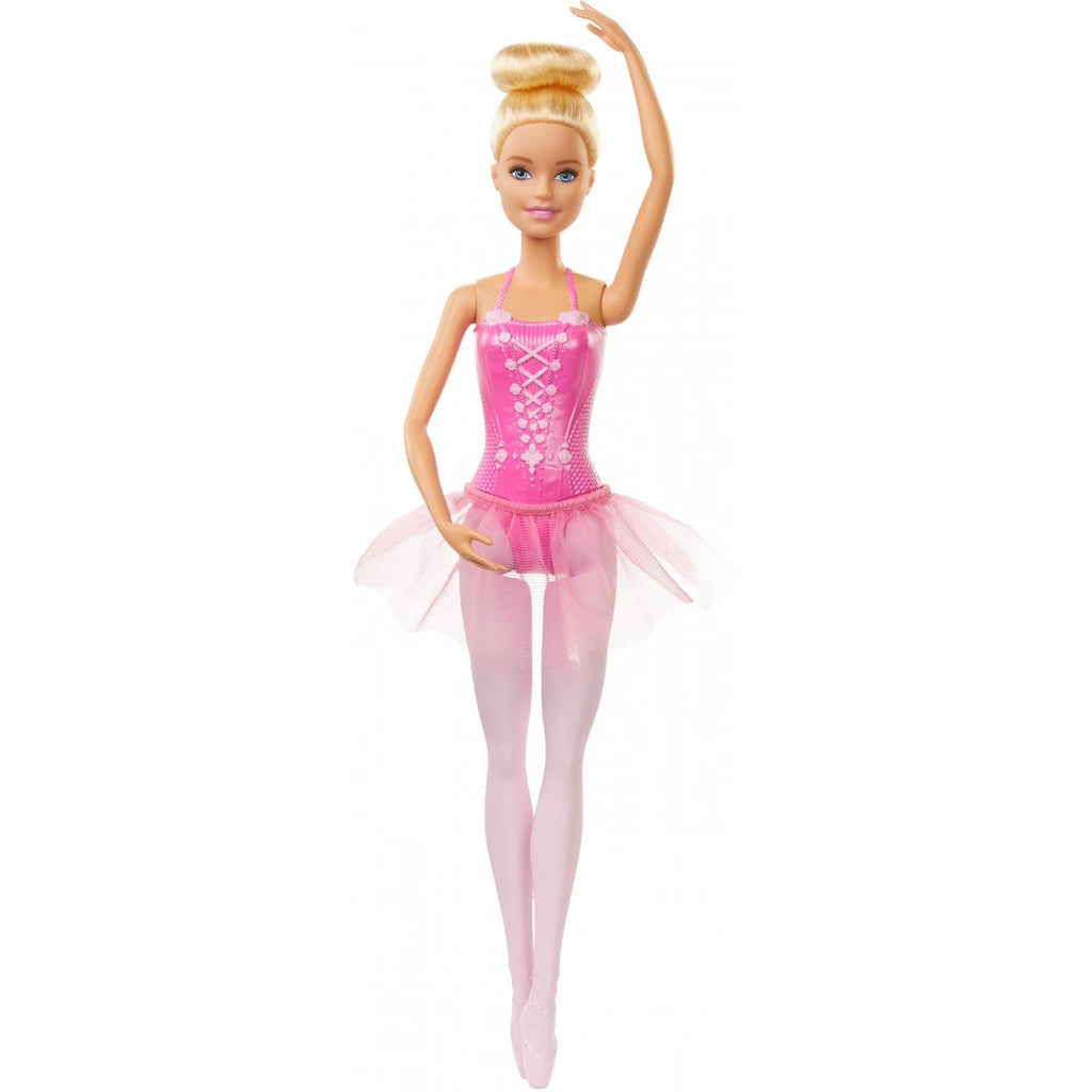 Ballerina Doll with Tutu and Sculpted Toe Shoes, Blonde Hair A678272