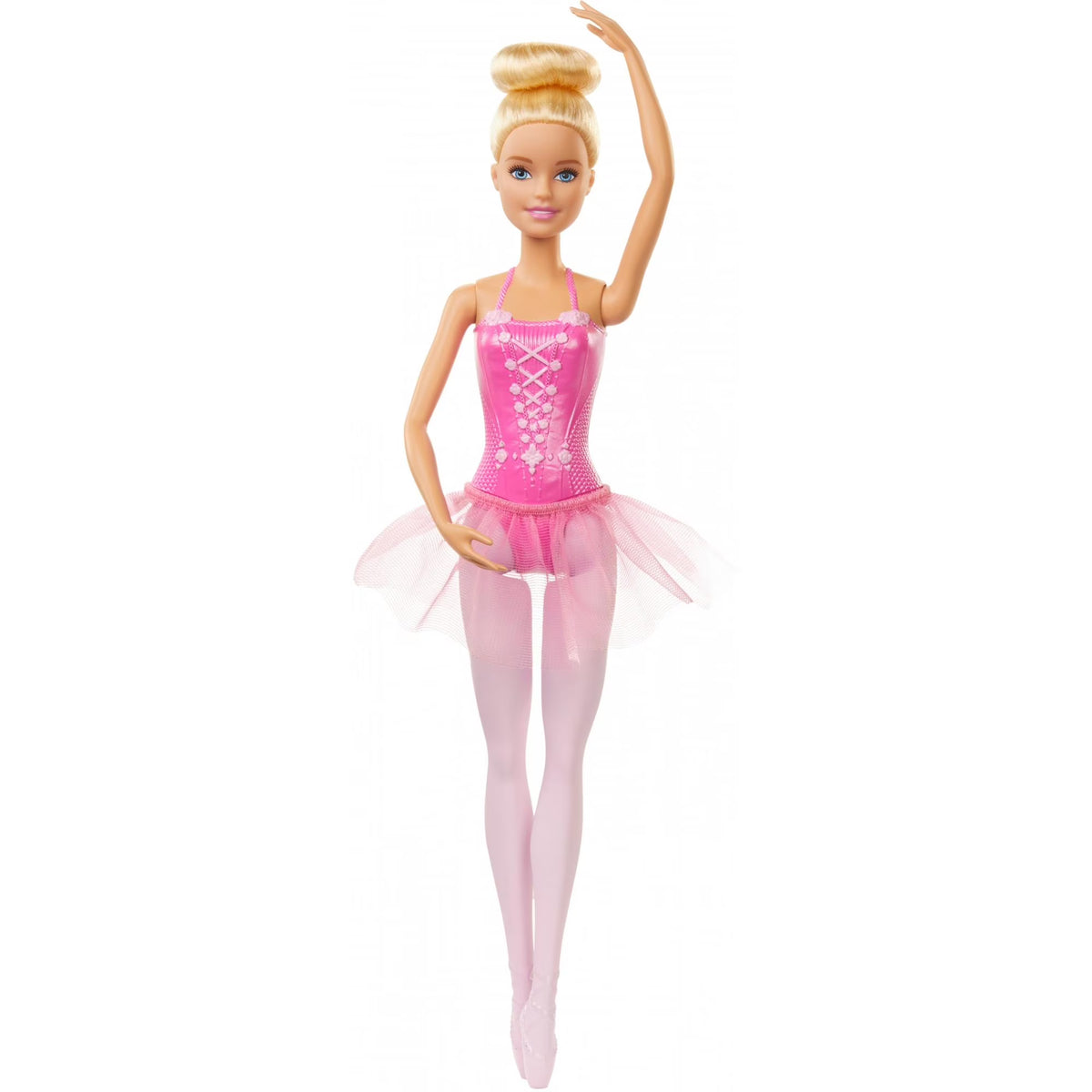 Ballerina Doll with Tutu and Sculpted Toe Shoes, Blonde Hair A678272