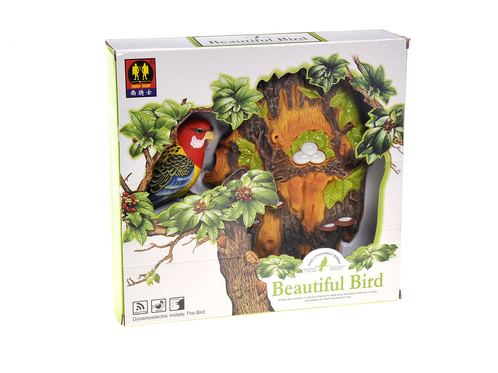 Wall Mount Dancing Bird Toy with Motion Sensor W722698