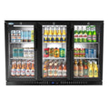 Three-Door Back Bar Refrigerator 11 Cu Ft C282