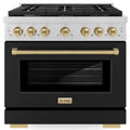 36 5.2 cu. ft. Gas Range with Convection Gas Oven in Stainless Steel Q988