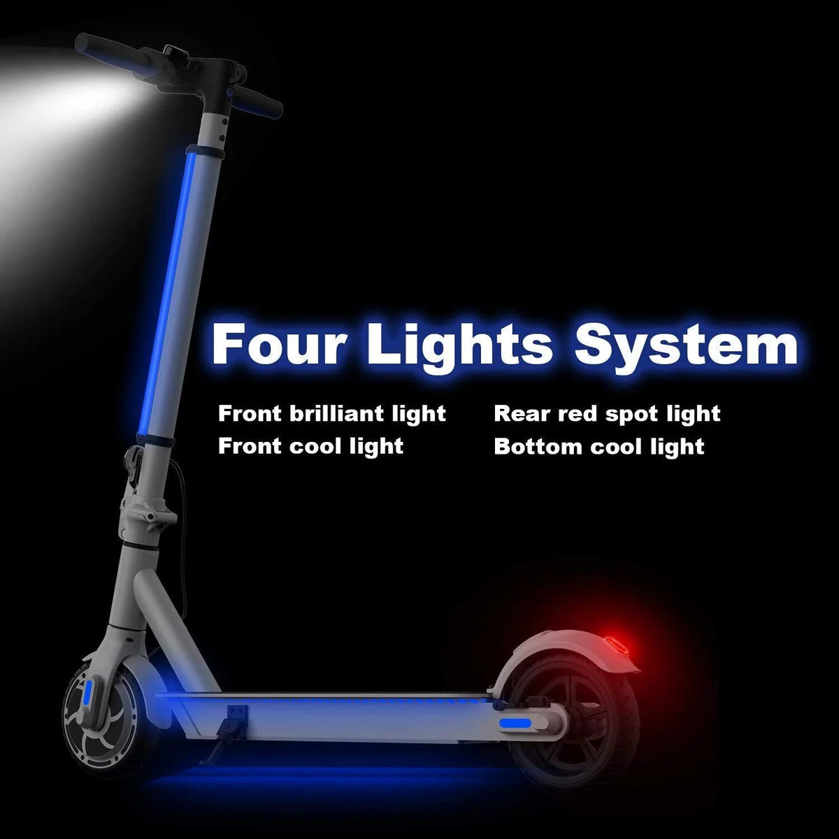 Electric Scooter Black A642