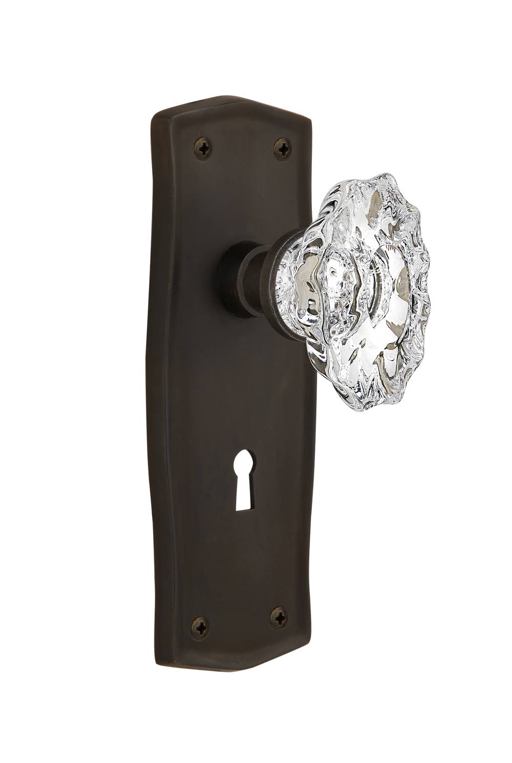 Oil-Rubbed Bronze Double Dummy Door Knob G98203