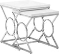White Nesting Table V935