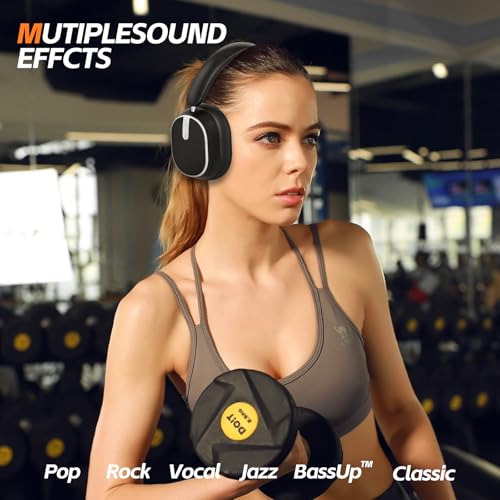 Active Noise Cancelling Wireless Over Ear Bluetooth Headphones F14761