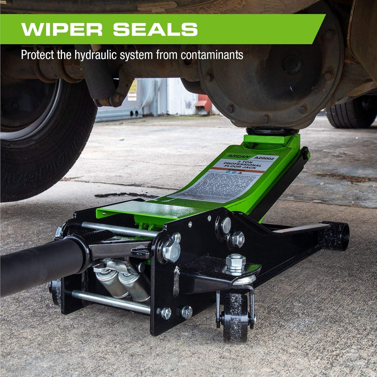 3 Ton Low Profile Quick Rise Steel Floor Jack B511785