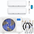 27,000 BTU 2 Zone Ductless Air Conditioner and Heat Pump D140543