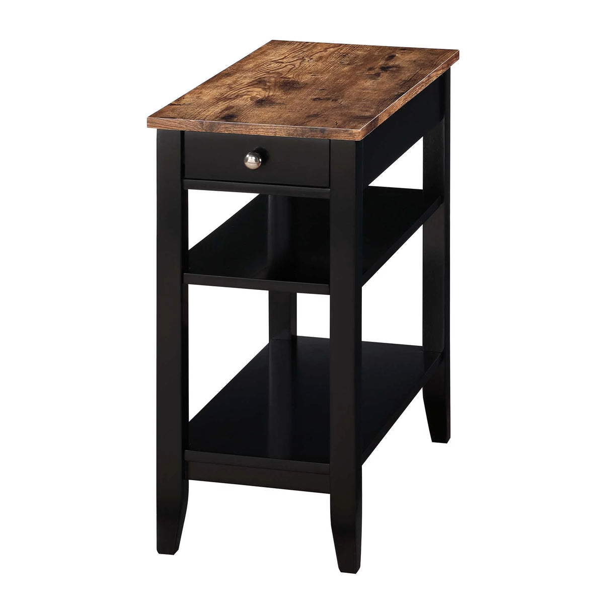 1 Drawer End Table with Shelves N36147