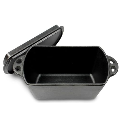 Cast Iron Loaf Pan 2 x 2 QT Q67806