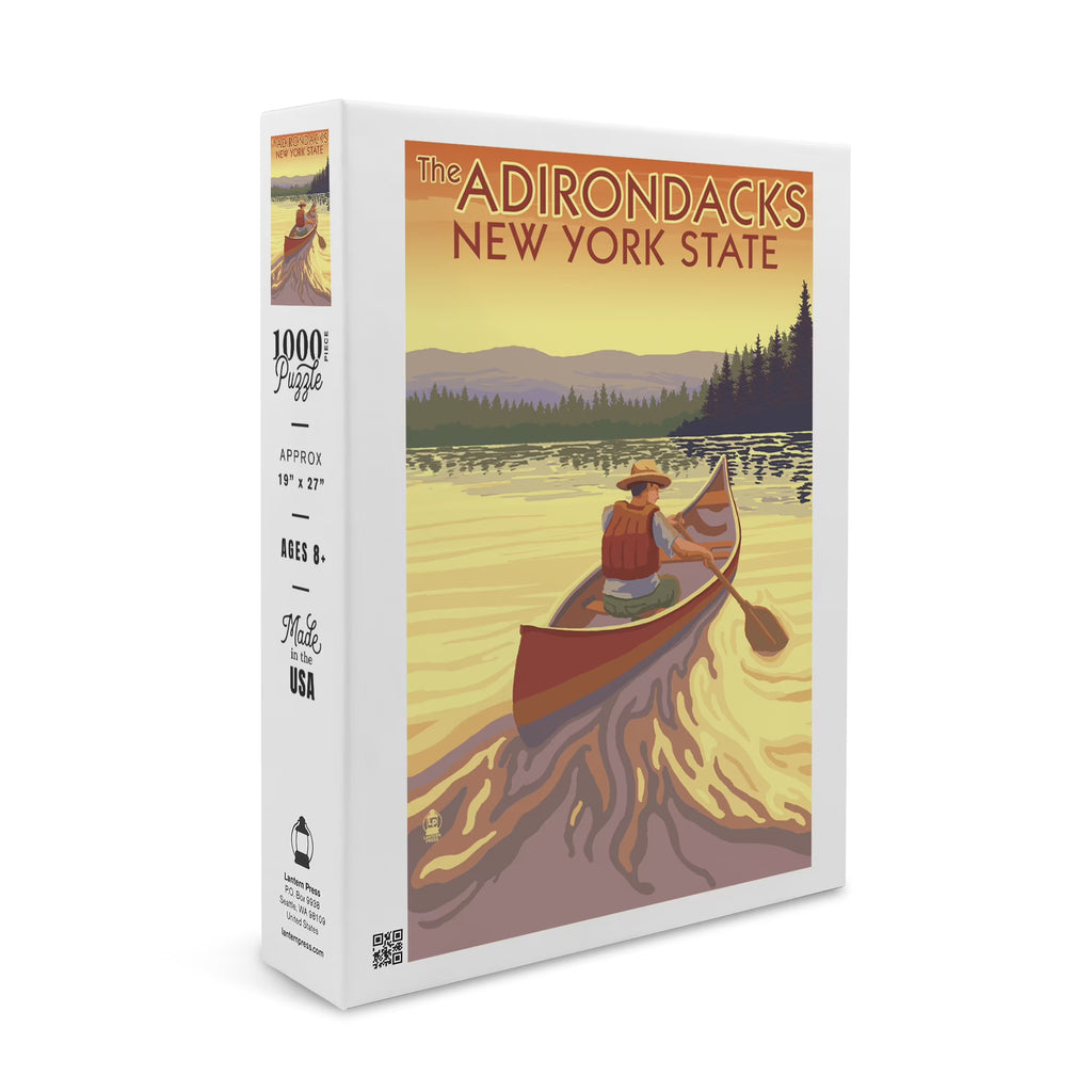Canoe Scene 1000 Piece Jigsaw Puzzle D439