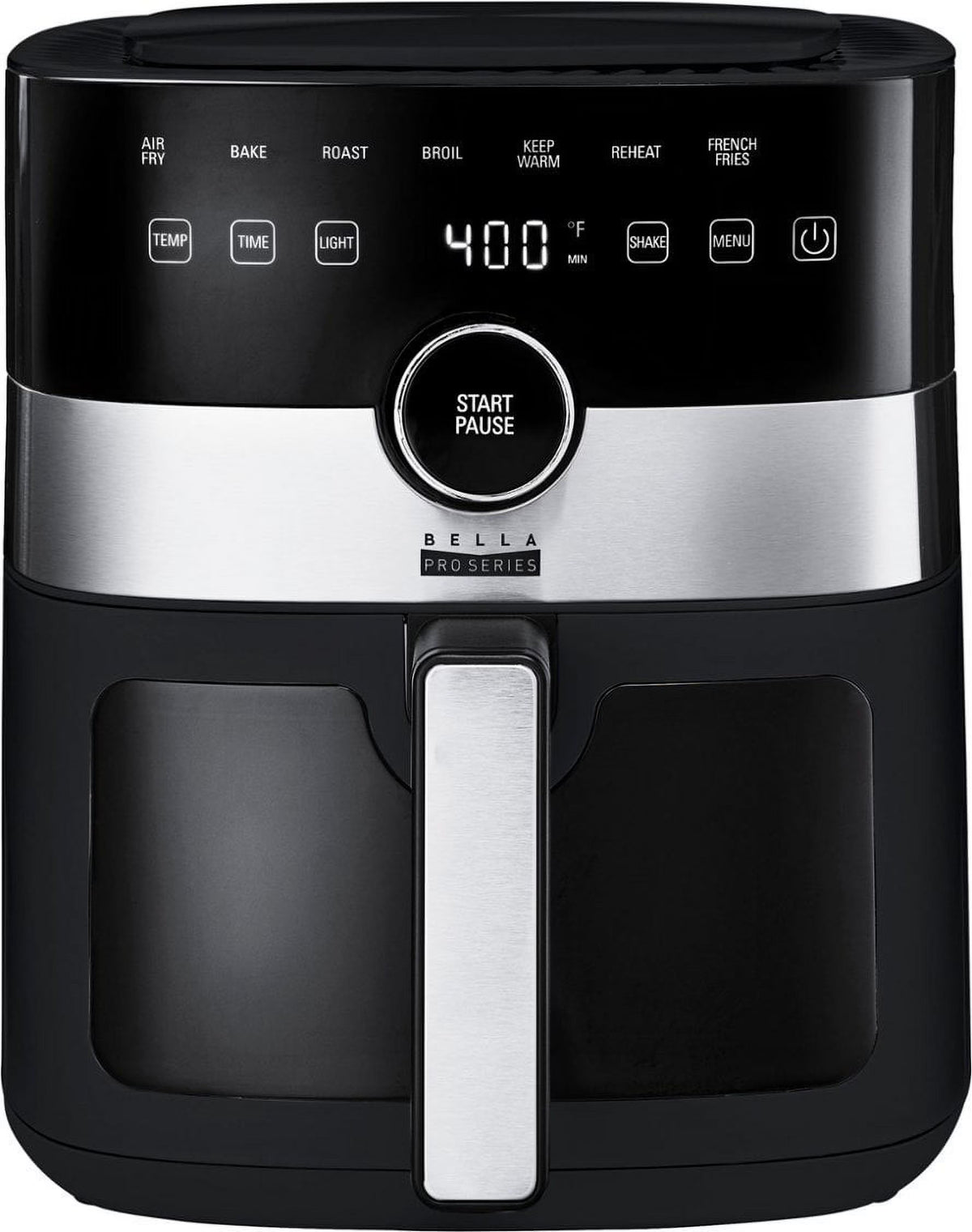 6-qt. Digital Air Fryer with Window Black L80025