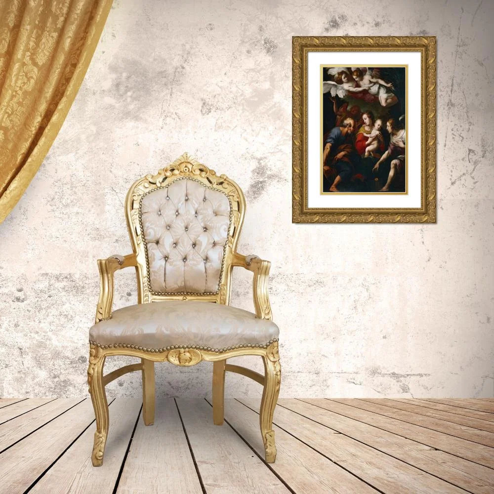 Gold Ornate Framed Double Matted Museum Art Print K65798