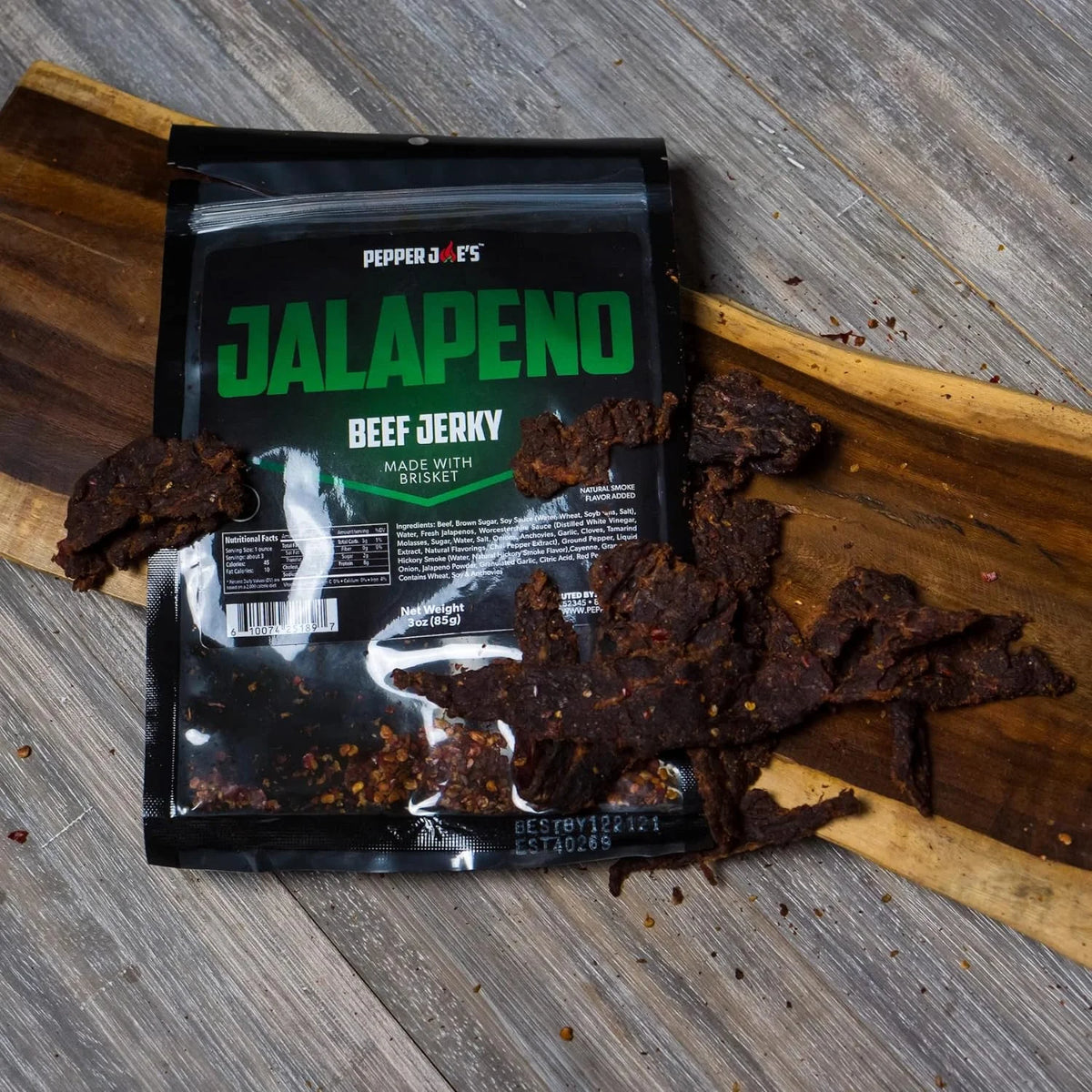 Jalapeno Brisket Jerky 3 Ounces 2 Pack J851