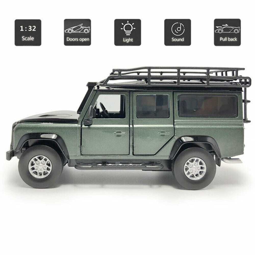 1/32 Alloy Diecast Model Car with Sound Light L853357