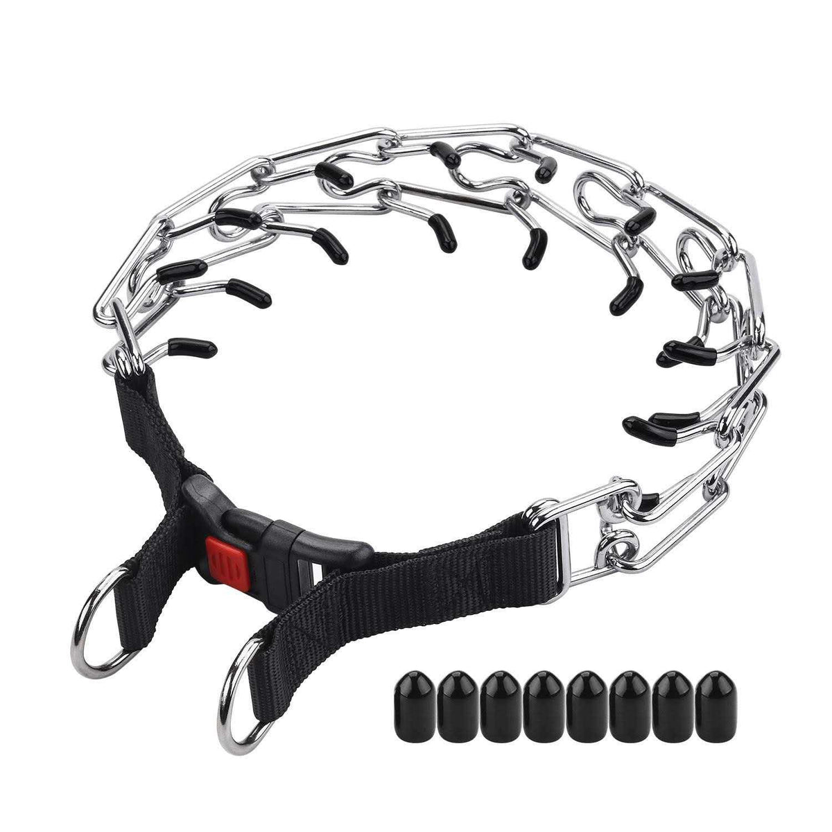 Dog Training Collar, No Pull Prong Collar for Large Dogs T977