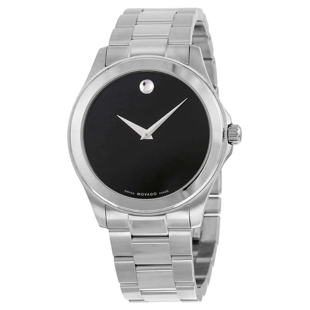 Black Dial Stainless Steel Men's Watch O345