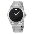 Black Dial Stainless Steel Men's Watch O345
