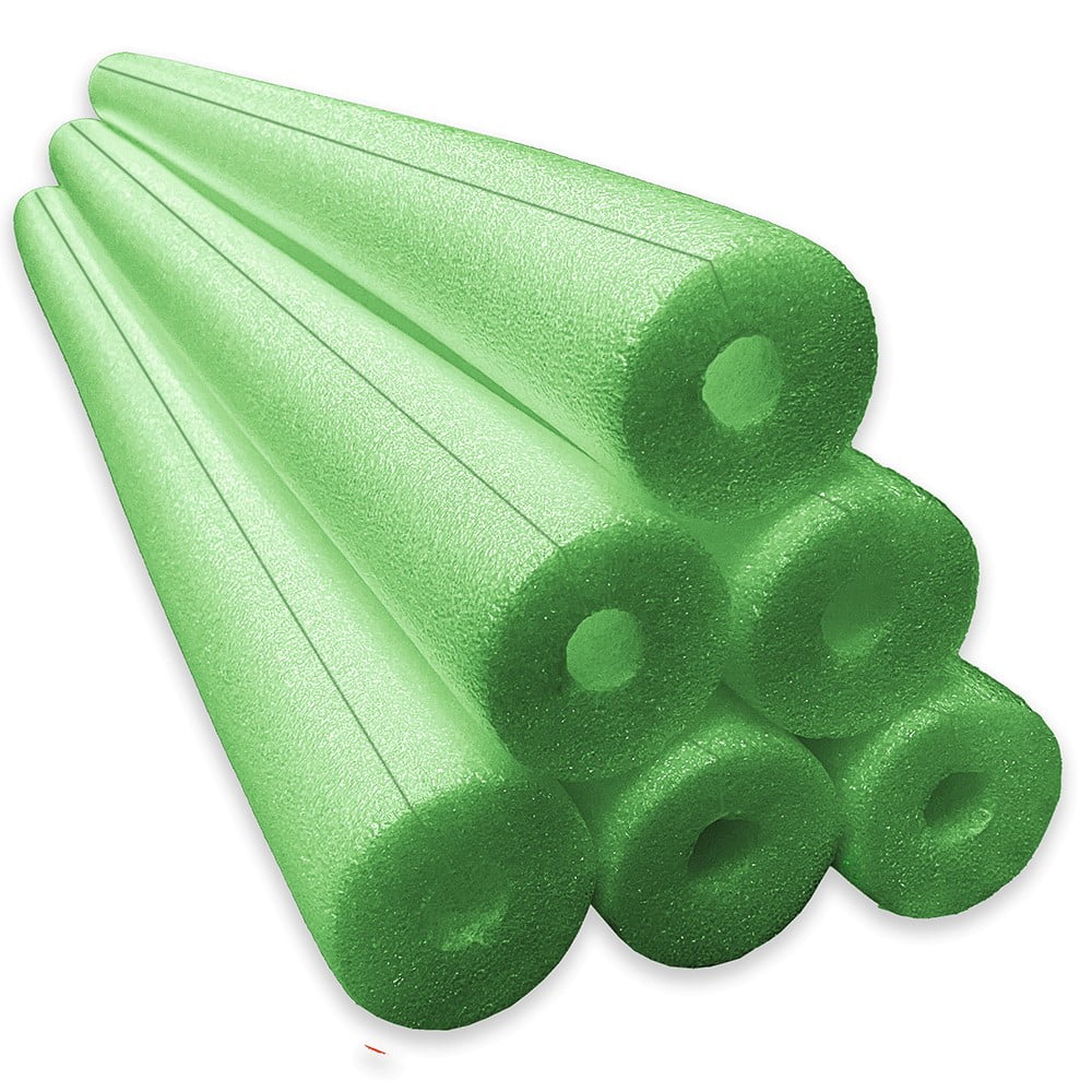 Lime Foam Noodles 6 Pack O472