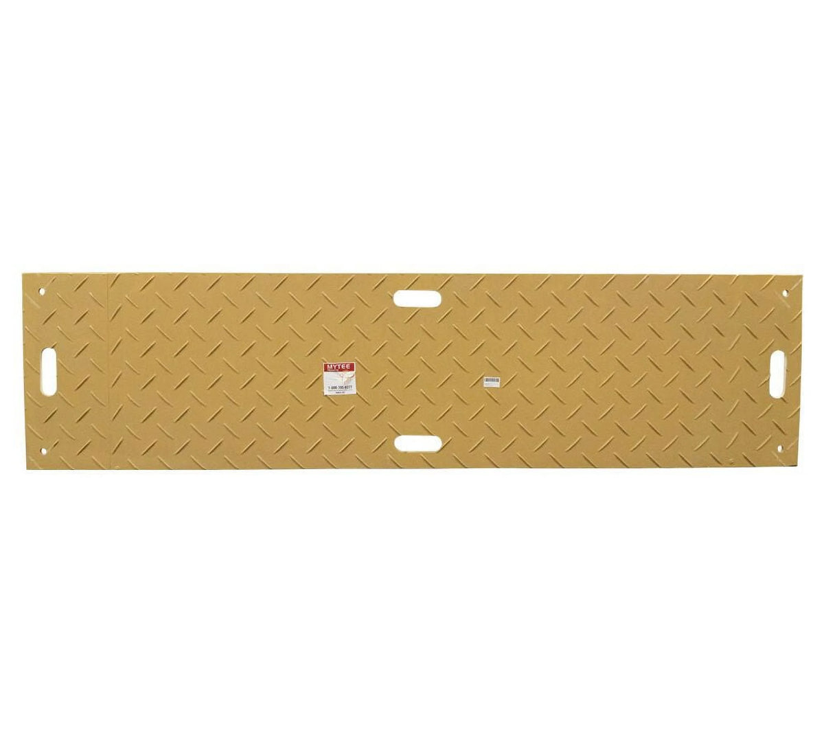 4 Pcs Tan Ground Protection Mats, 2' x 8', Heavy Equipment Mats O518